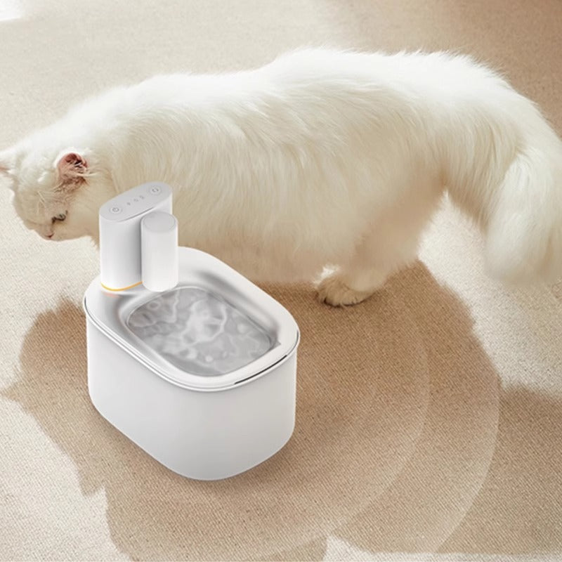 Smart Cat Water Dispenser Wireless Automatic Filter Cartridge Circulating Flowing Water Non-Electric Pet Water Feeder