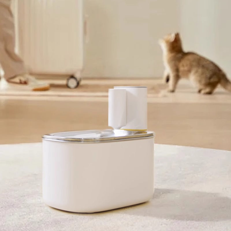 Smart Cat Water Dispenser Wireless Automatic Filter Cartridge Circulating Flowing Water Non-Electric Pet Water Feeder