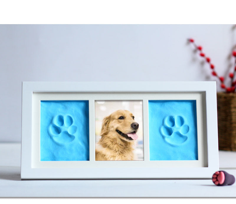 Pet Paw Print Dog Cat Footprint DIY Memorial Kit