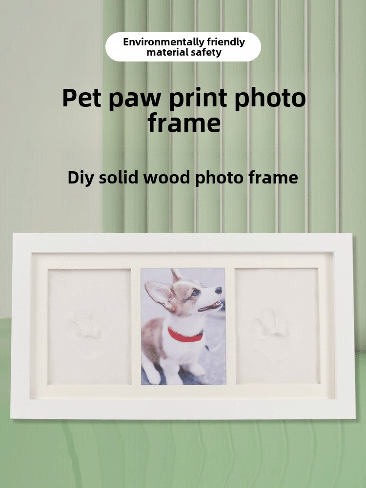 Pet Paw Print Dog Cat Footprint DIY Memorial Kit