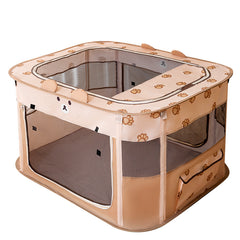 Animal-Shaped Cat Maternity Ward Foldable Storage Cat Nest for Pregnant Cats Rectangular Space-Saving Small Dog Tent