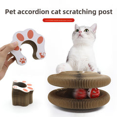 Cat Claw Grinding Tool Corrugated Paper Wear-Resistant Cat Toy Thickened Cat's Paw Organ Cat Scratch Board